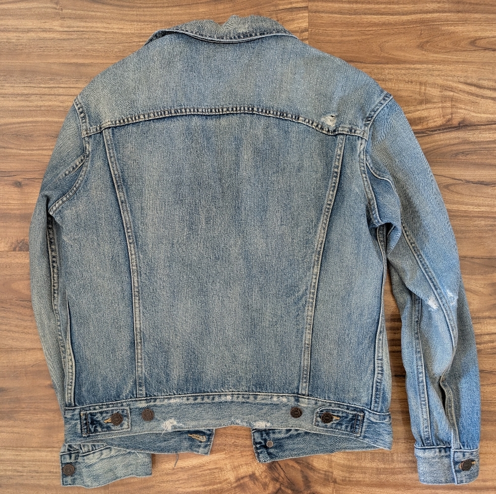 Able Distressed Denim Jacket - Picture 4 of 5